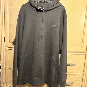 NWT!! Champion Super Fleece Hoodie - 4XL - Gray/Granite Heat - 94962-549320 G61